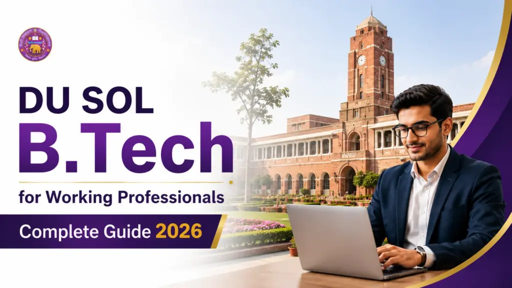B.Tech for Working Professionals